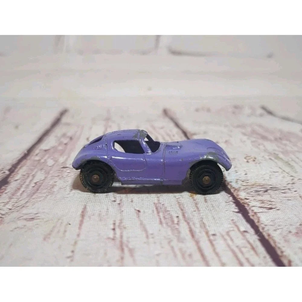 Vintage 1960s Tootsie Toy Cheetah‎ Die Cast Race Car  Purple USA